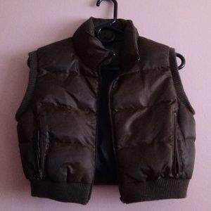 🌟 Puffer Crop Vest🌟